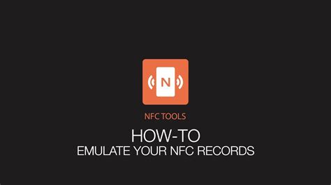 nfc tools pro emulate nfc tag|nfc tag emulator reddit.